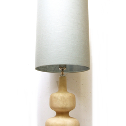 Lampa stołowa z drewna egzotycznego 95cm